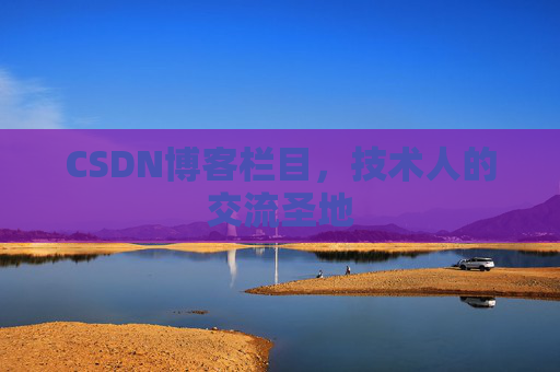 CSDN博客栏目，技术人的交流圣地